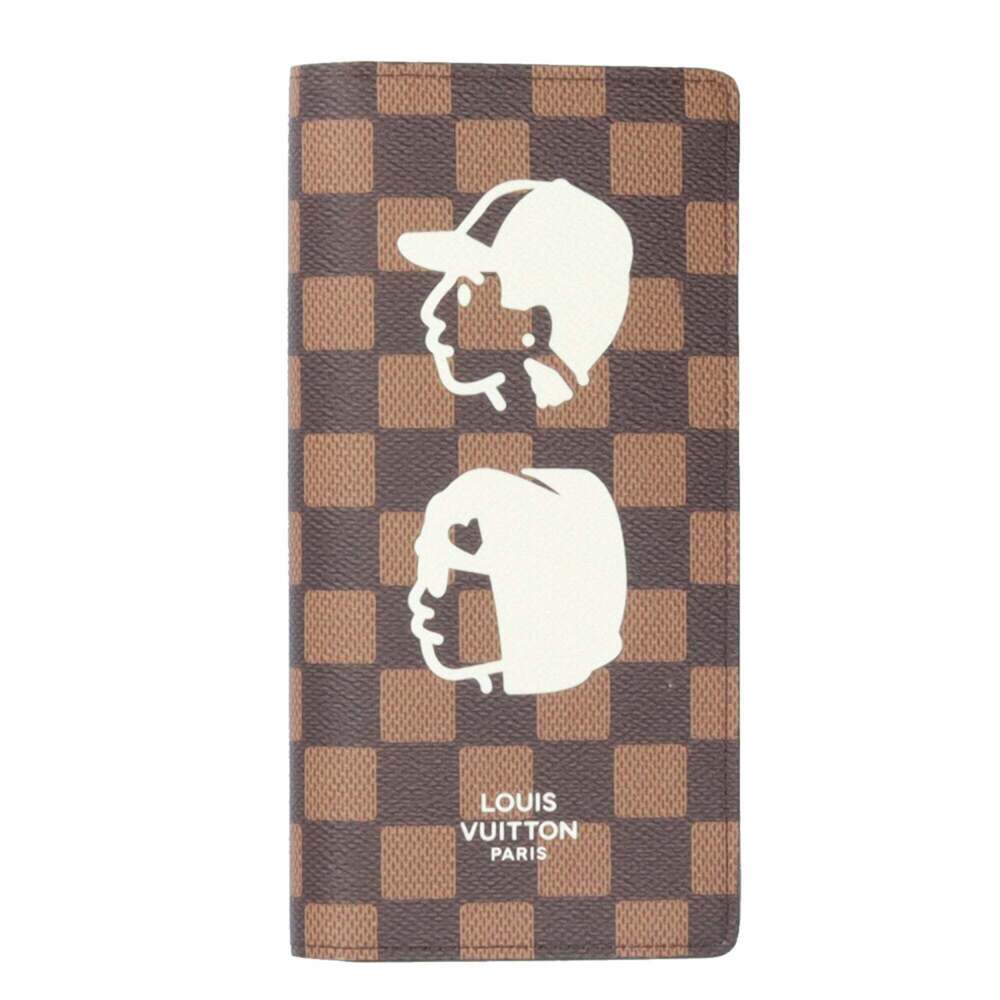 Louis Vuitton Pharrell Williams & Nigo Collaboration Portefeuille Brazza Dami...
